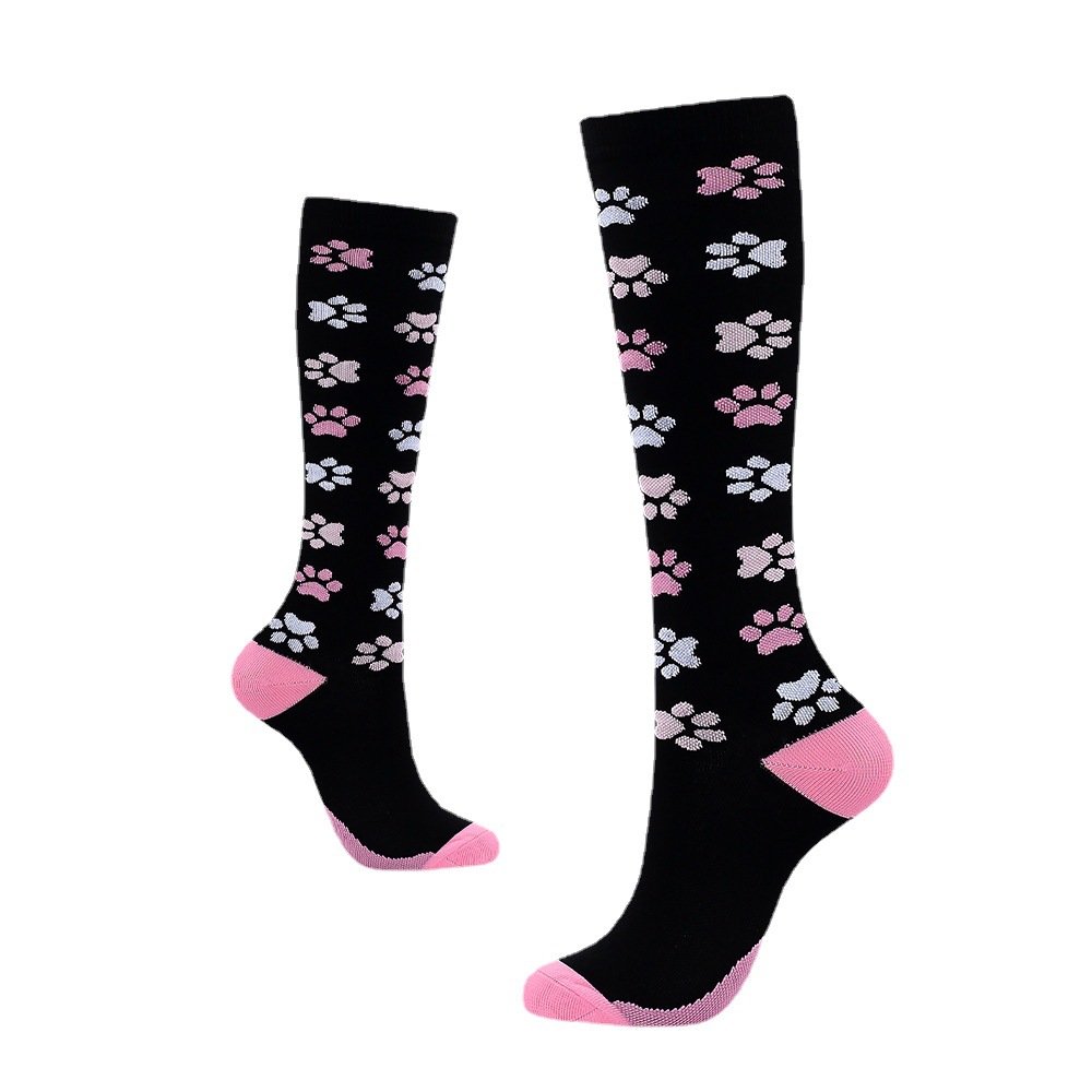 Halloween Compression Socks Outdoor Sports Cycling Running Elastic Calf Socks